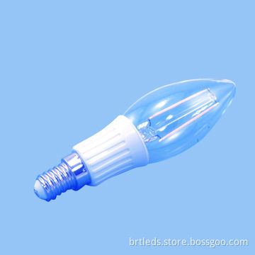 2W LED Filament Bulbs with E14 Base